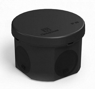 коробка круг черн