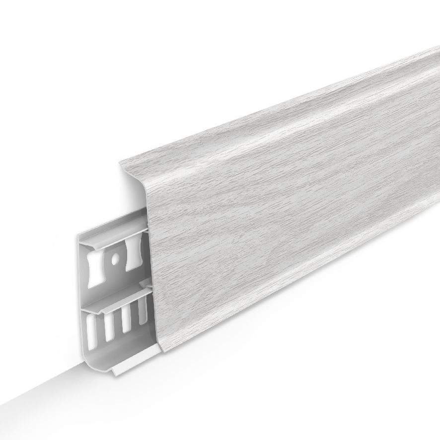 Плинтус Лексида 80мм - 362 Акация белая