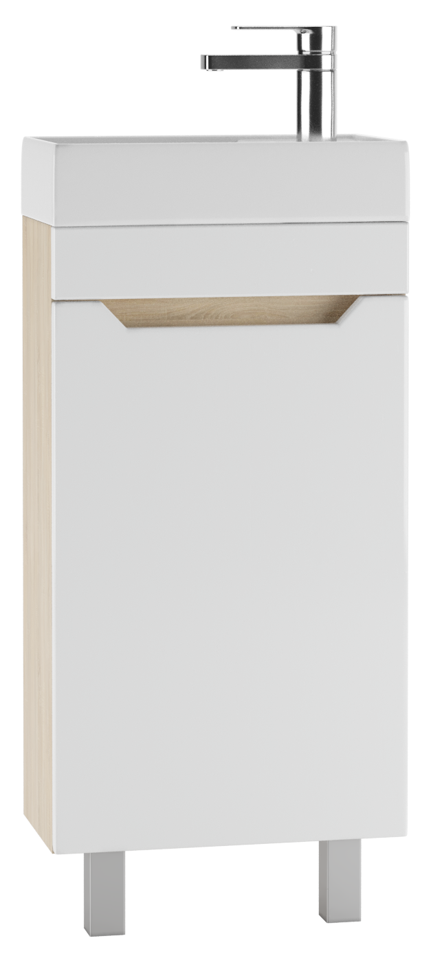 Тумба под умывальник "Енисей 40" Мечта без ящика Дуб cонома АЙСБЕРГ