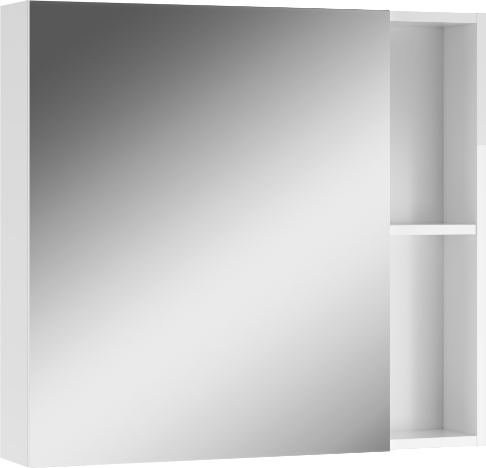 Шкаф-зеркало Веста 80 левый/правый АЙСБЕРГ