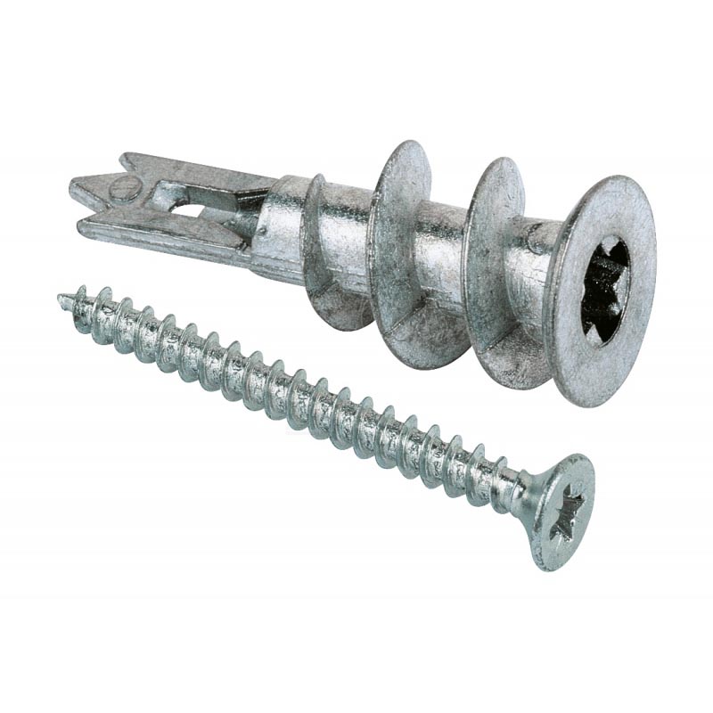 Анкер (дюбель) DRIVA METAL с шурупом (4 шт) - пакет Tech- Krep102949