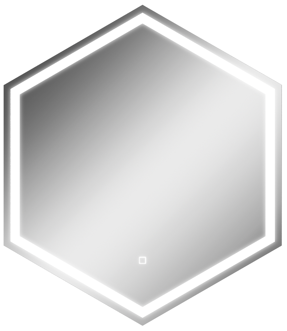 Зеркало Тирана OR 606x700 LED Sansa