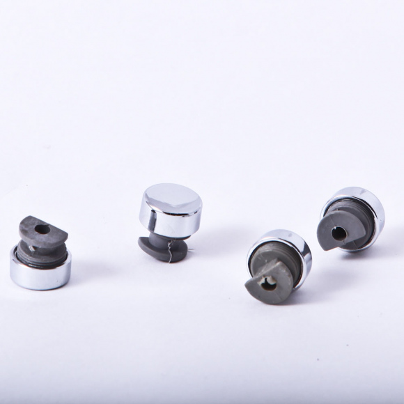 Зеркалодержатель d17 мм без сверления, хром глянец (комплект) - пакет Tech-Krep112587