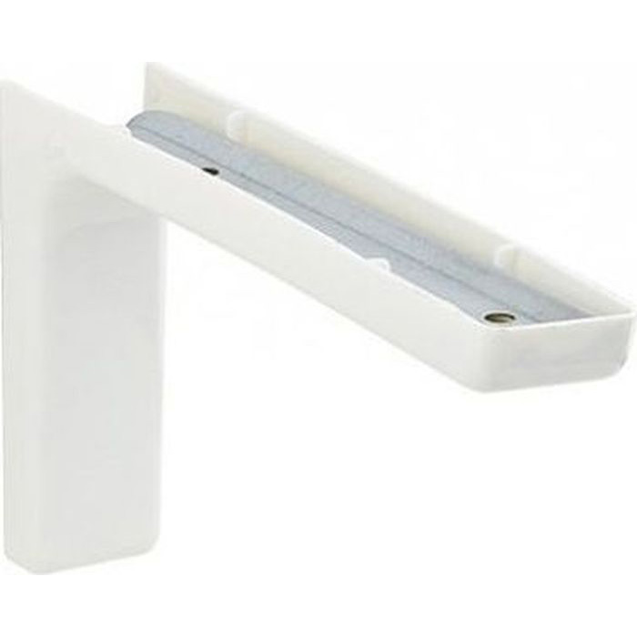 Консоль с декоративной накладкой, 120 мм, белый (1 шт)  - накл.