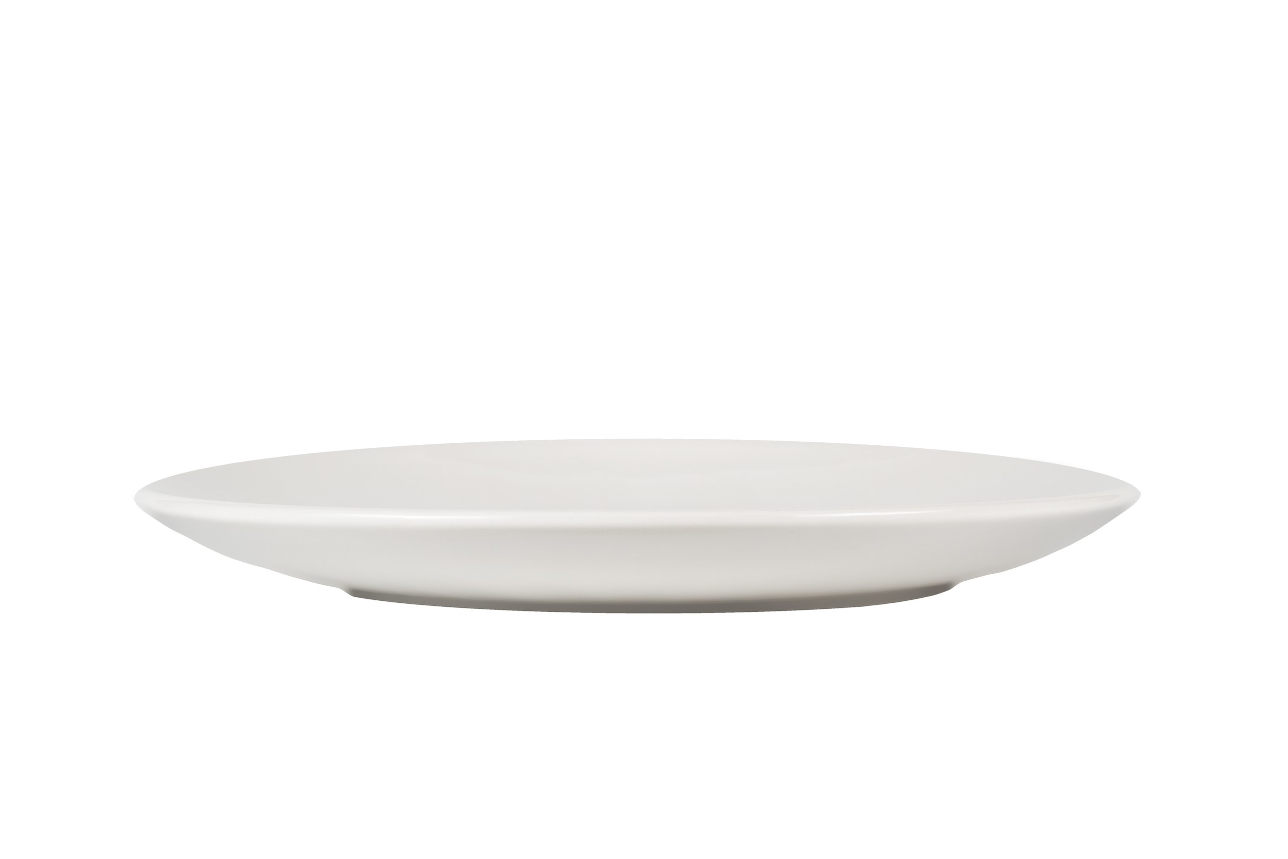 Тарелка плоская 26 см Премиум Белый глянец 2