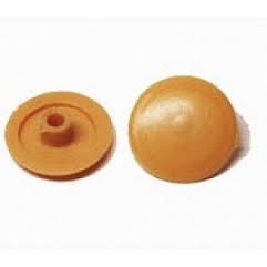 Заглушка декоративная 10 мм бук (35 шт) - пакет Tech-Krep108870