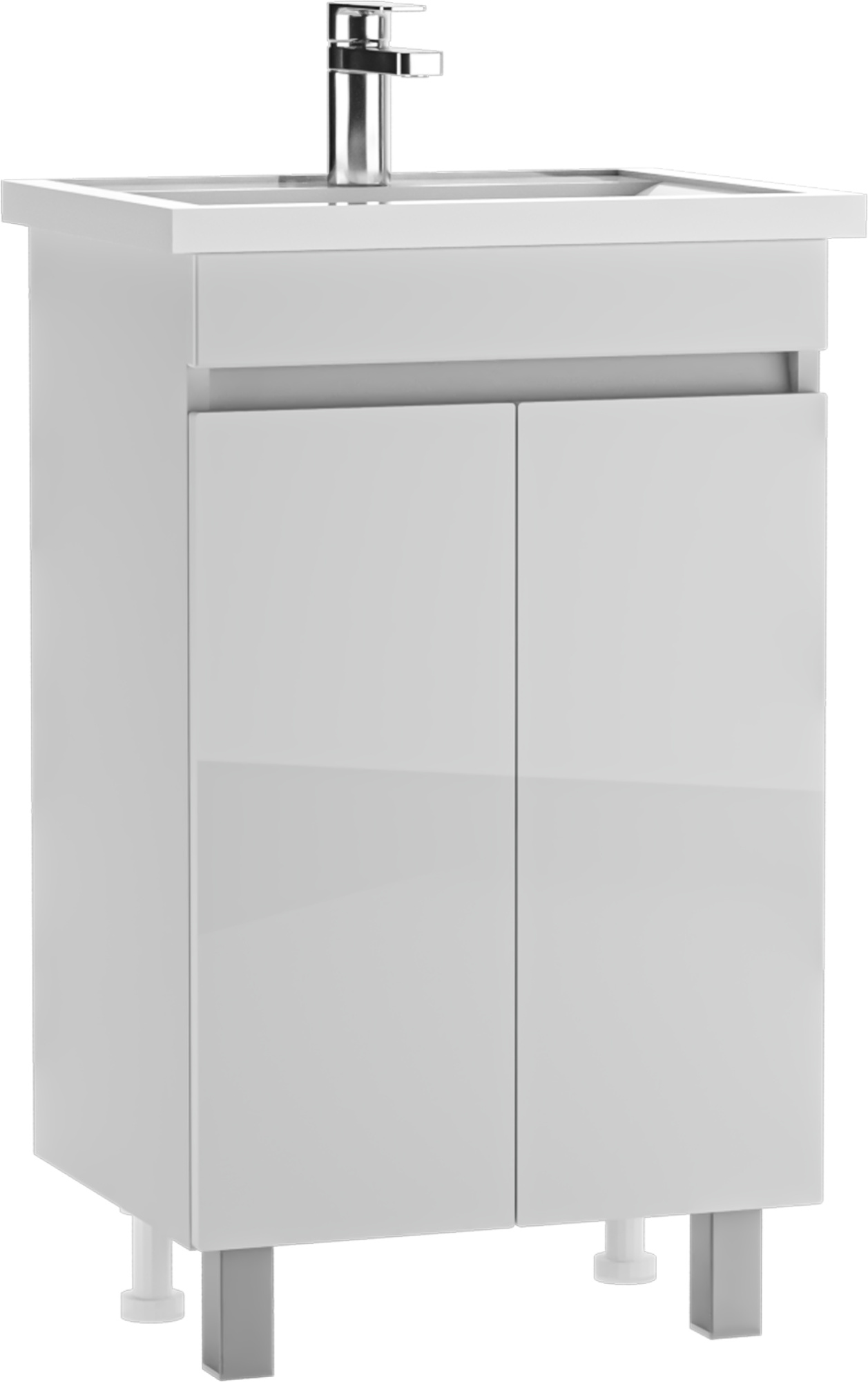 Тумба под умывальник "ТОНИ 50" (Tony) Норма без ящика АЙСБЕРГ