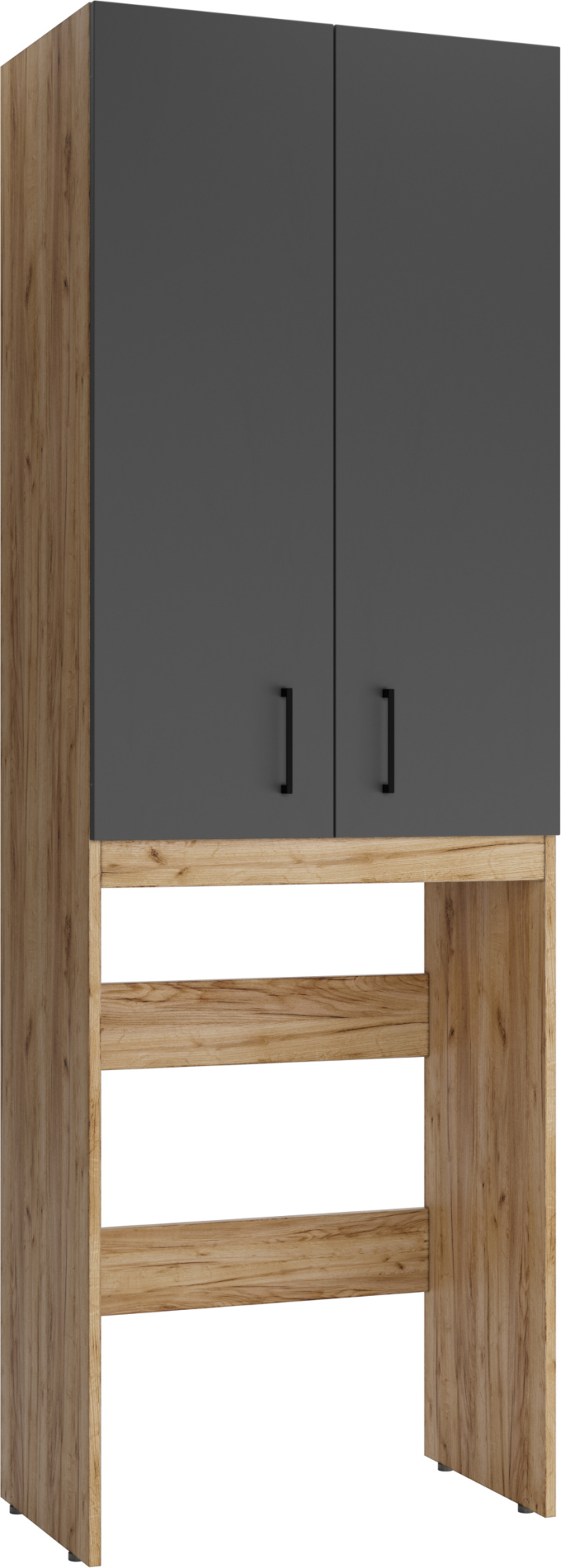 Шкаф над стиральной машиной 650 Крафт (Craft) (разобранный) Домино